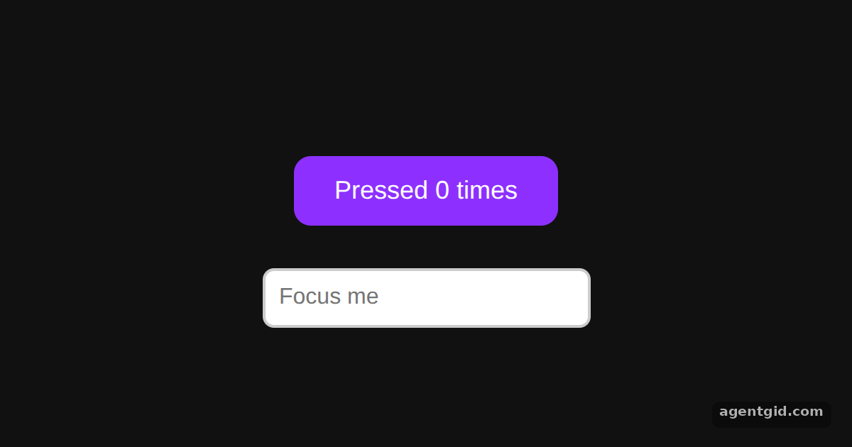 Hover and tap gestures in Framer Motion: screenshot of the example running