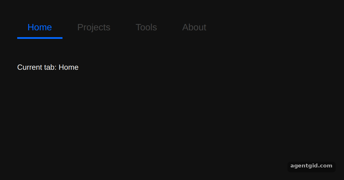 Shared layout animations with layoutId: screenshot of the example running