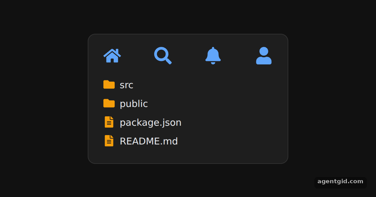 IconContext in React Icons: screenshot of the example running